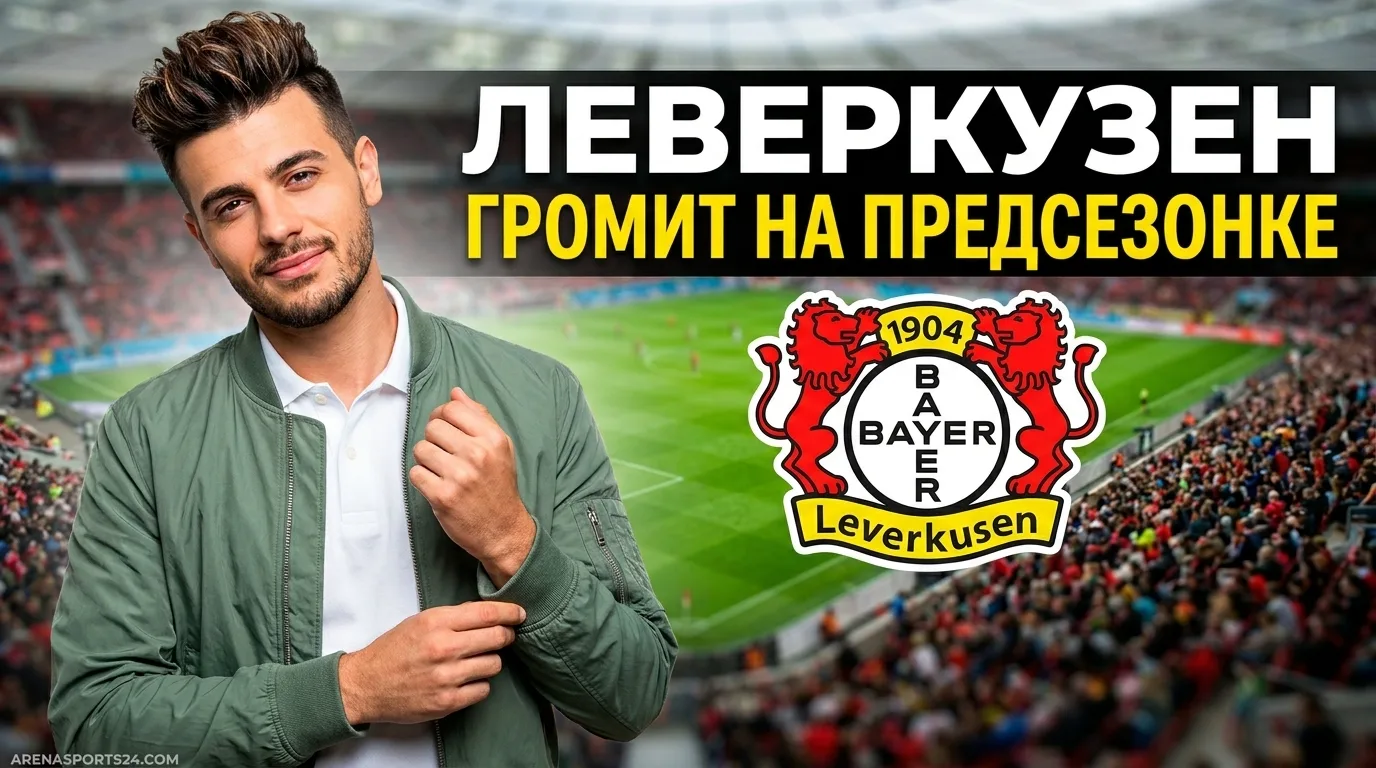 Байер Леверкузен разгромил Рот-Вайсс Эссен 3:0 в товарищеском матче предсезонки
