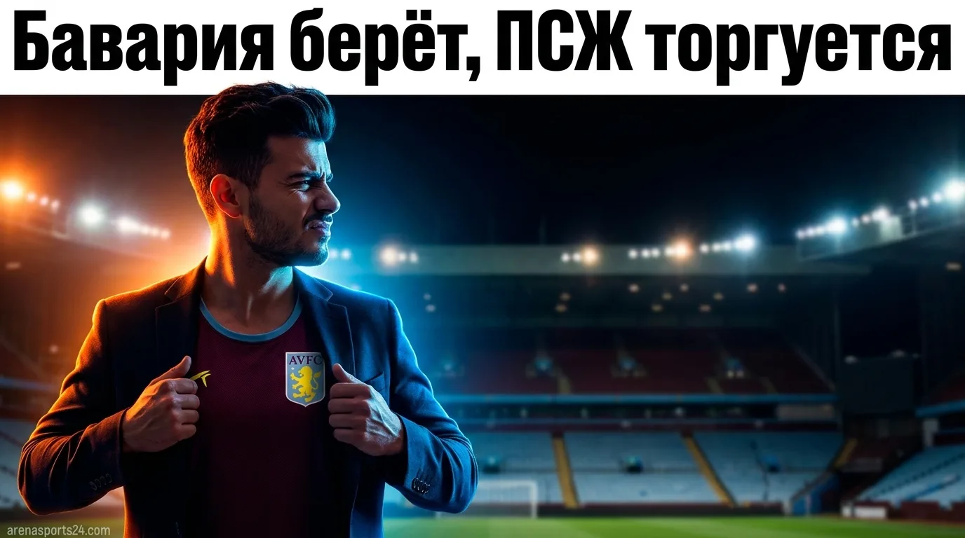 Бавария обыграла Астон Виллу 2:1, ПСЖ продолжает переговоры по Годтсу, ван де Вен остаётся в Тоттенхэме