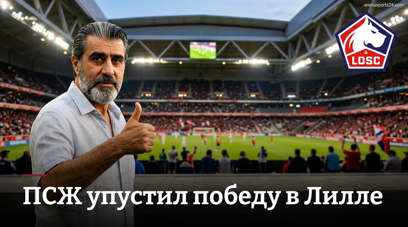 Лилль — Пари Сен-Жермен 2:2: парижане упустили победу на «Декатлон Арене»