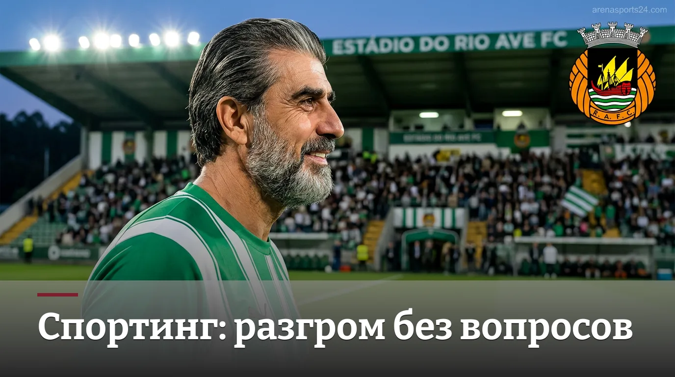 Рио Аве 0:4 Спортинг — лиссабонцы громят соперника в четвёртом туре Примейры