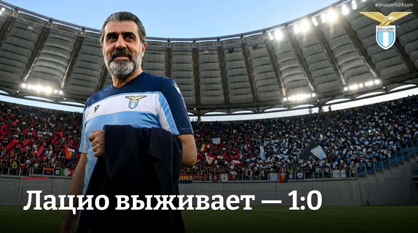 Лацио — Дженоа 1:0: минимальная победа на «Олимпико» открывает сезон