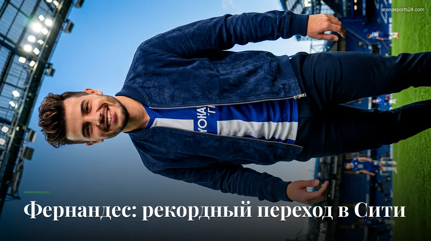 Энсо Фернандес перешёл в «Манчестер Сити» за £125 млн — рекорд клуба в день дедлайна