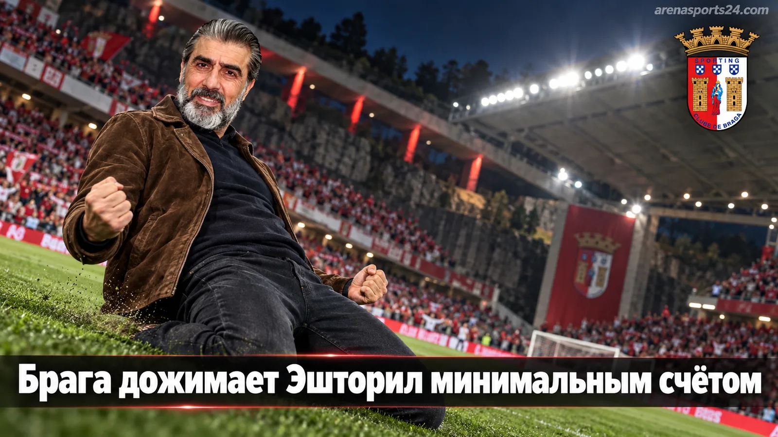 Брага дожимает Эшторил Прая 1:0 и берёт реванш за декабрьское поражение