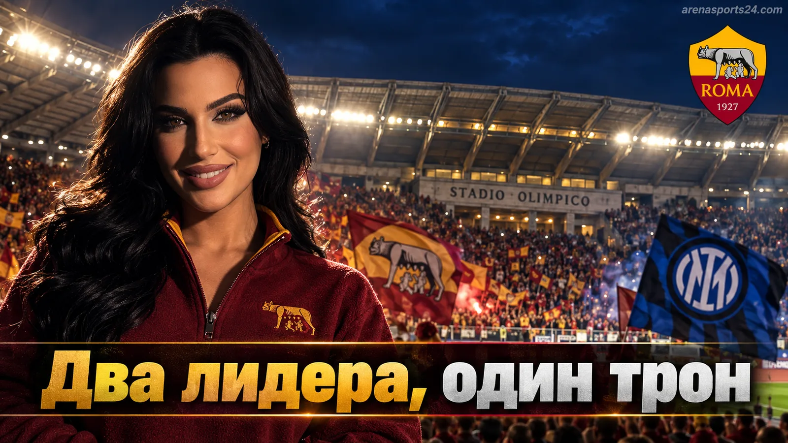 Рома — Интер: битва двух лидеров без поражений в 5-м туре Серии А