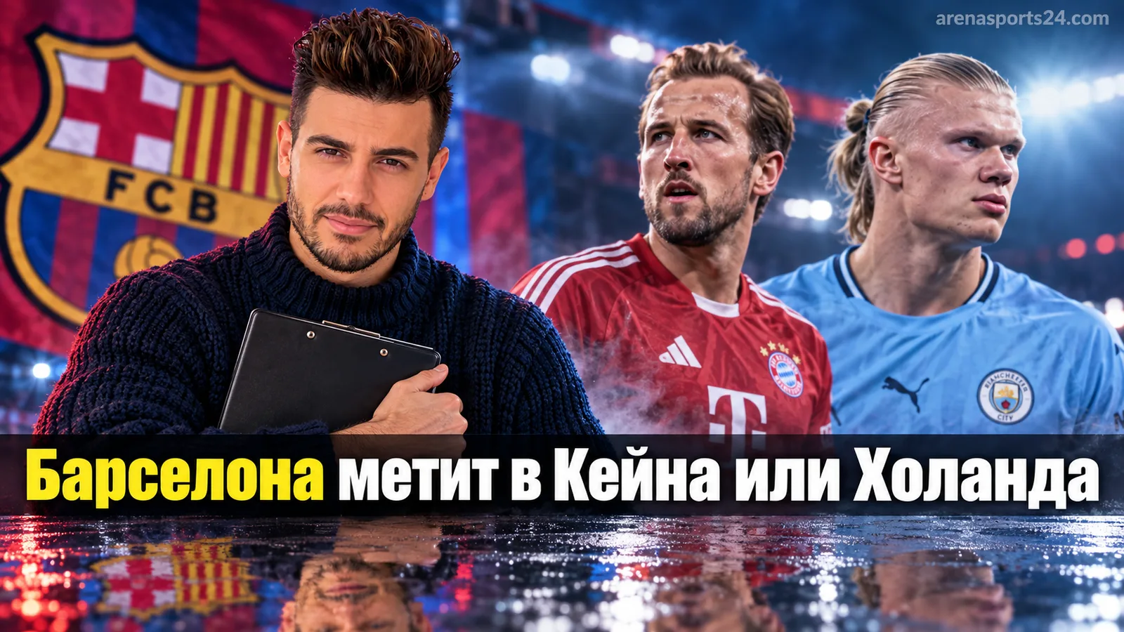 Барселона нацелилась на Кейна или Холанда, Реал Мадрид следит за Ленартом Карлом