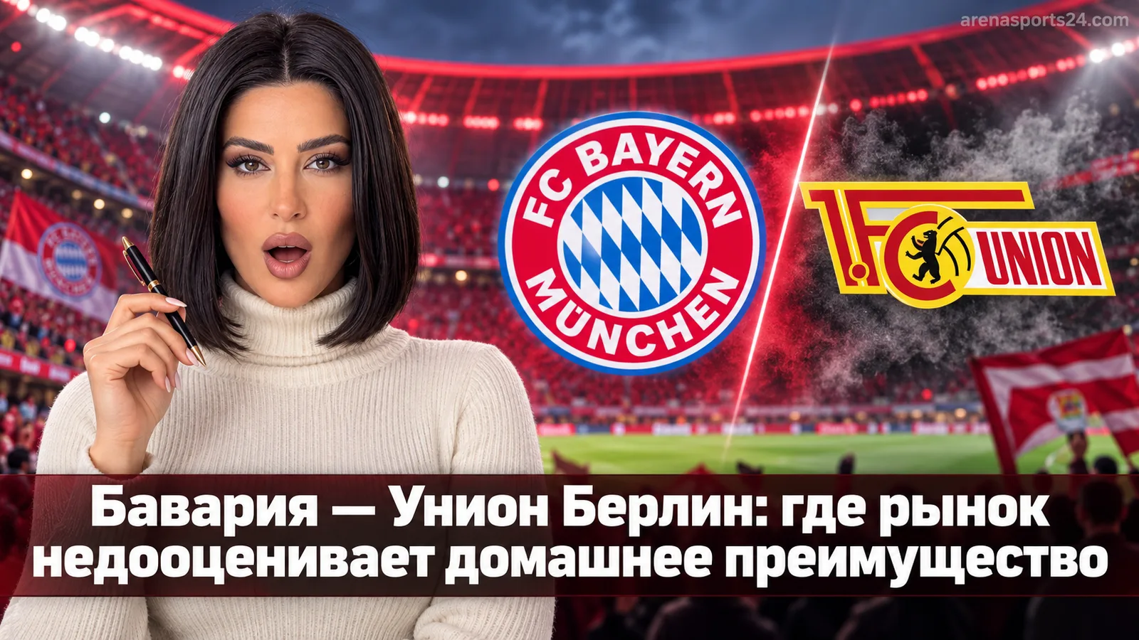 Бавария — Унион Берлин: где рынок недооценивает домашнее преимущество