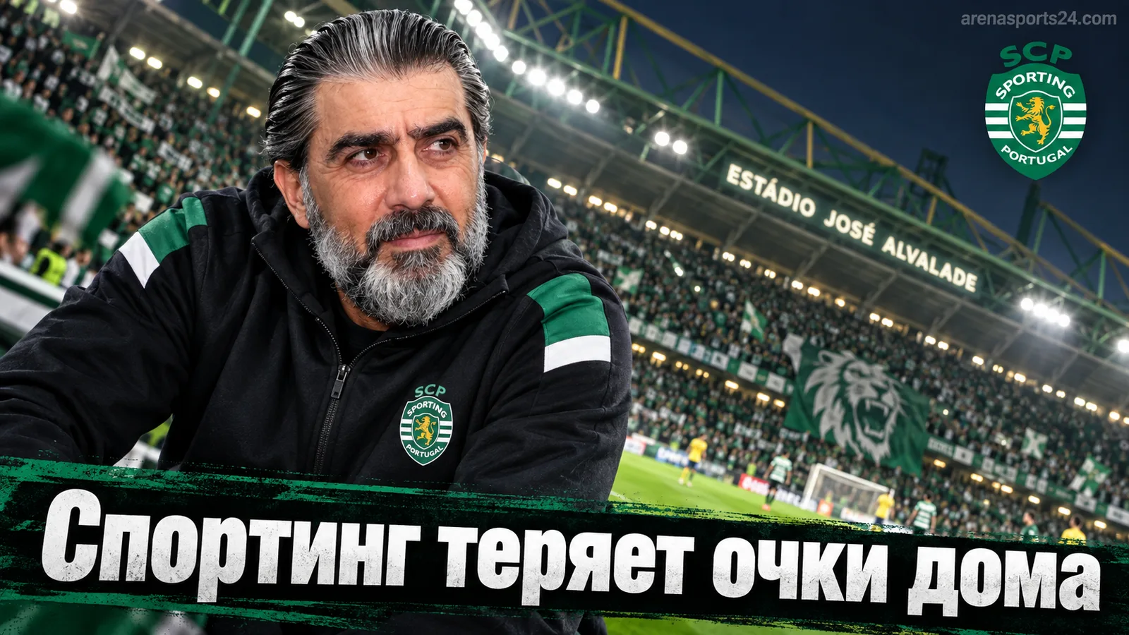 Спортинг 2:2 Ароука: ничья на Жозе Алваладе, за которой прячется кадровый кризис