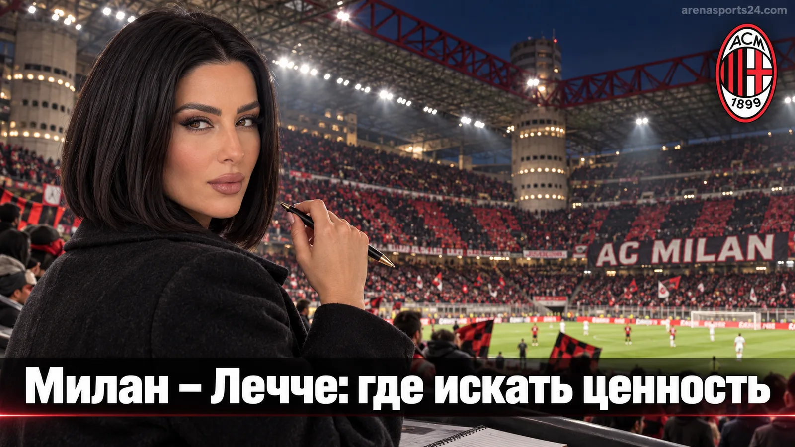 Милан – Лечче: тотал голов и БТТС на фоне кадрового кризиса гостей